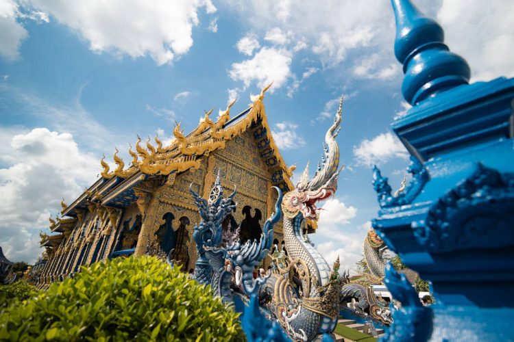 Temple bleu, l'une des attractions touristiques de Chiang Rai
