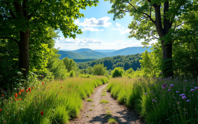 Randonnée : Les Sentiers Ecologiques De Saint Hippolyte, un parcours nature à découvrir