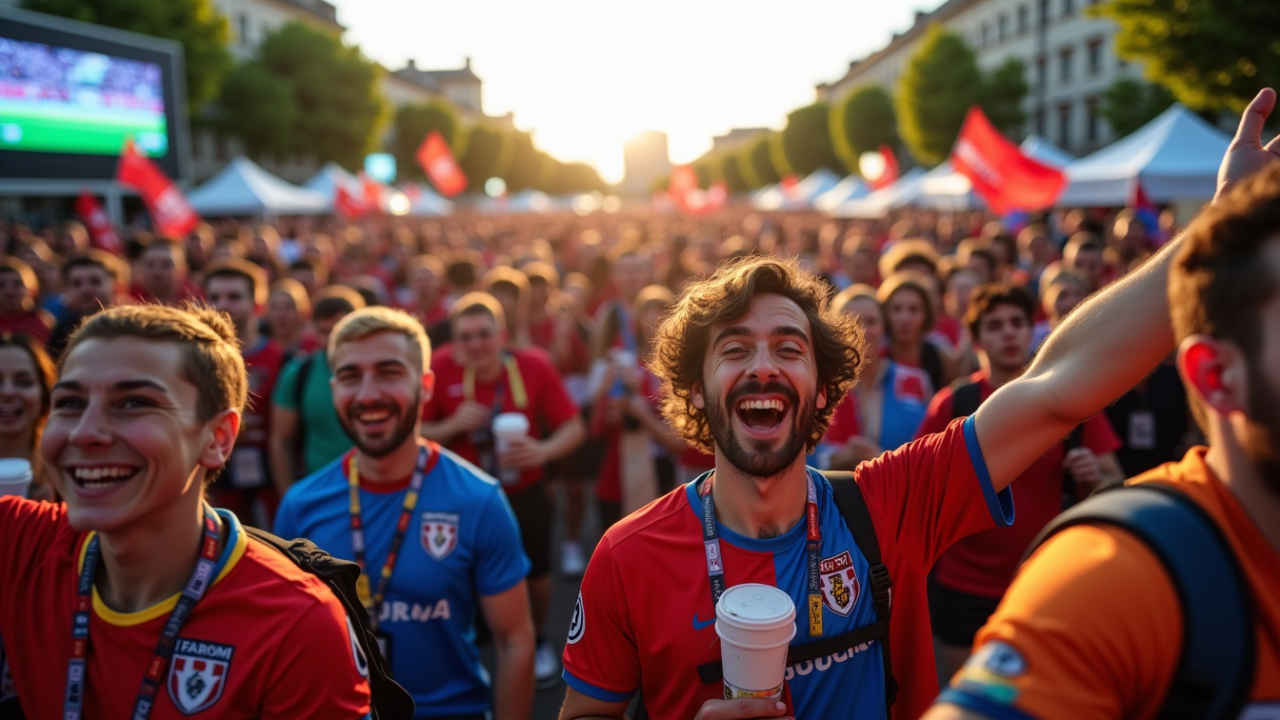 Fan zone Lyon : les dispositifs mis en place pour accueillir les fans de sport