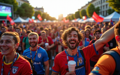 Fan zone Lyon : les dispositifs mis en place pour accueillir les fans de sport