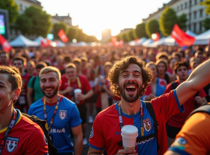 Fan zone Lyon : les dispositifs mis en place pour accueillir les fans de sport