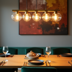 Quelle taille de lustre choisir au-dessus d’une table à manger